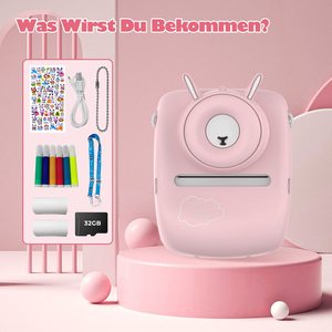 Fotocamera per Bambini, 30MP Fotocamera Istantanea WiFi 1080P Selfie Digitale con Schermo da 2,4 Pollici e Scheda TF da 32GB, Regalo per - Product Image 5