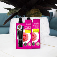 Vente en gros de charbon de bambou personnalisé style déchirure nettoyage en profondeur purifiant Peel Off masque de nez de tête noire masque de points noirs