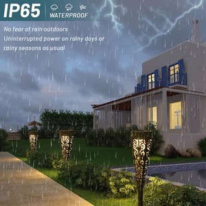 <span class=keywords><strong>Grossiste</strong></span> d'usine Lampes de pelouse à énergie solaire creuse Éclairage de décoration de lumière de pelouse de paysage de jardin extérieur étanche - Product Image 6