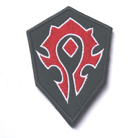 Parche Bordado de Campamento de World of Warcraft, Listo para Enviar, Insignia de Moral para Mochilas Tácticas, Gorras y Chalecos Tácticos