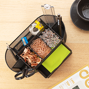 ODM Design personalizzato in metallo Set Organizer filo matita portapenne con forniture per <span class=keywords><strong>ufficio</strong></span> <span class=keywords><strong>accessori</strong></span> per cassettiere da <span class=keywords><strong>ufficio</strong></span> - Product Image 3
