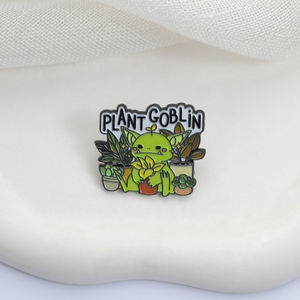 Broche Personnage de Plante-Magicien Mignonne avec Impression UV, Badge de Revers pour Sacs, Bijoux de Mode, Cadeaux pour Amis - Product Image 3