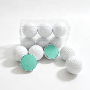 Ball de <span class=keywords><strong>golf</strong></span> de compétition Rival <span class=keywords><strong>Pro</strong></span> <span class=keywords><strong>V1</strong></span> en uréthane moulé en 3 parties, avec logo personnalisé de qualité supérieure, fourni par le fabricant, avec un lot de trois enveloppes en PVC. - Product Image 1