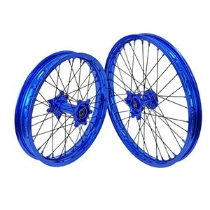 カスタムカラーアルミ合金電気ダートバイクスーパーモトホイールセットフィットSur Ronタラリアホイール用 - Product Image 1