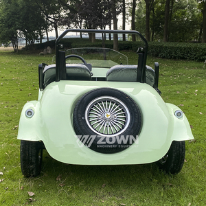 Mini Voiture Électrique Classique Faite à la Main, Buggy Rétro Compact à Basse Vitesse, Couleur Personnalisée, Certifiée CE, Chariot de Transport pour Réception en Station Balnéaire - Product Image 3