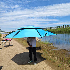 Personalizza il nuovo modello con configurazione rapida grande ombrello da pesca resistente al vento per le battute di pesca all'aperto - Product Image 5