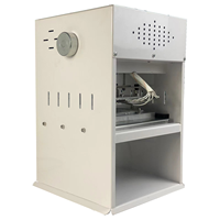 Scelleuse de barquettes semi-automatique personnalisée en acier inoxydable, machine de thermoscellage manuelle pour couvercles en aluminium et canettes, qualité alimentaire