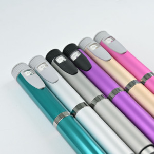 Reusable Metal V2 Injector <b>Pen</b> for Glass Packaging with 3ml Short Stopper Cylinder 60 Units Dose for Skin Care Function Use - Product Image 1