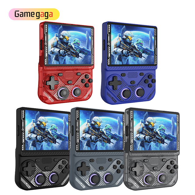 Gamegaga RG43V Pro Handheld Game Console 4.3 Inch Screen EE4.7 Open Source System WIFI Online Battle Portable Retro Game Console