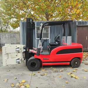 클램프 부착 3000kg 바퀴 달린 전기 지게차 - Product Image 4