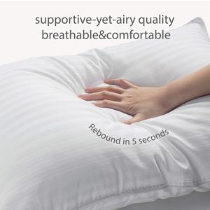 Lông trắng bông gối cho giường từ hilton khách sạn nhà cung cấp pengxuan tùy chỉnh Hilton gối với túi - Product Image 6