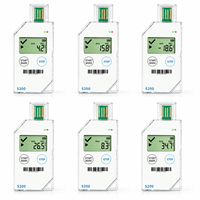 Registrador de Datos de Temperatura LCD de Un Solo Uso, Personalizado OEM ODM, con Informe USB PDF para Cadena de Frío en Alimentos, Farmacéutica y Logística