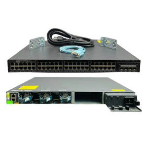 WS-C3650-48FS-L <b>Catalyst</b> 3650 48 Port Full PoE 4x1G Uplink Port 176Gbps Switch Capacity Stackable Network Switch - Product Image 1