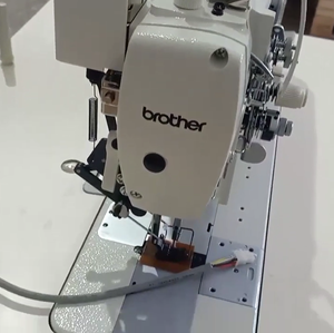 Nouvelle machine à coudre à <span class=keywords><strong>double</strong></span> aiguille informatisée Brother T-8752D, machine à point noué à <span class=keywords><strong>double</strong></span> aiguille 8752 avec grand crochet - Product Image 2