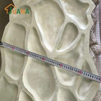 Panneau en pierre PU extérieur, revêtement en pierre artificielle léger, approuvé par SGS, pour la décoration murale extérieure