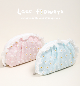 กระเป๋าใส่ลิปสติกสไตล์ฝรั่งเศสเดซี่ใหม่กระเป๋าใส่เหรียญน่ารักกระเป๋าใส่เหรียญกระเป๋าคลัทช์สำหรับผู้หญิง - Product Image 3