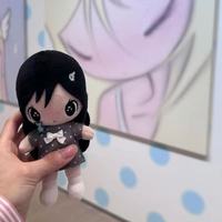 Pendentif en peluche Hatsune Miku, porte-clés poupée super mignon (coton PP)