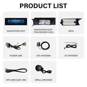 NGT4.5 Classe C W204 Tela do carro Android 14,9 polegadas sem fio Apple Carplay Android Auto Car Dvd Player para Mercedes-benz - Product Image 5