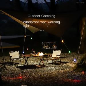 Outdoor Cycling <b>Bicycle</b> Waterproof LED Tent Rope Shield Chandelier Camping <b>Accessories</b> Mini Flashlight Safety Warning Rope Light - Product Image 2
