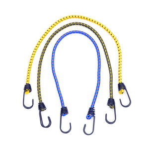 Corde de fixation élastique épaissie 60 cm, haute élasticité, durable, pour camping en extérieur, corde à linge, multicolore, qualité industrielle - Product Image 1