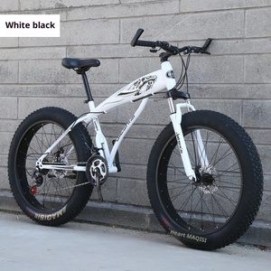 Bicicleta de Montaña de 26 Pulgadas y 24 Pulgadas para Adultos, 21 Velocidades, Frenos de Disco Dobles, Neumáticos Gruesos, Acero con Alto Contenido de Carbono, Suspensión con Absorción de Impactos - Product Image 4