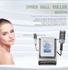 Profissional Inner Ball Roller Vacuum Roller Corpo Celulite Remover Pain Relief ADG Endosferas Spa Machine