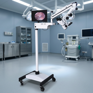 Microscope chirurgical avec éclairage LED pour chirurgie gynécologique, certifié CE, sur pied mobile électrique… - Product Image 5