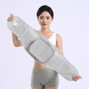 Ceinture de soutien lombaire respirante pour hommes et femmes, soulagement de la douleur au dos, sangle de soutien réglable avec coussin <span class=keywords><strong>amovible</strong></span> - Product Image 1