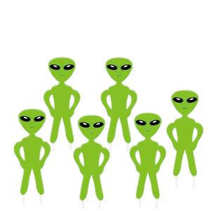 ديكورات الفناء الخارجية القابلة للنفخ على شكل طائرات فضائية غريبة الأكثر مبيعًا لحفلات الهالوين والمهرجانات والديكورات المرعبة عبر الحدود - Product Image 3