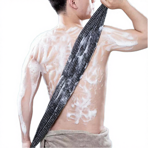 Ceinture de lavage corporel de qualité NINGBO en gros, 100% polyester, exfoliante, éliminant les odeurs, déshumidification - Product Image 4