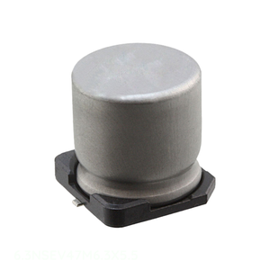 ตัวเก็บประจุแบบยึดพื้นผิว47 uF ตัวเก็บประจุแบบยึดพื้นผิว47 uF 20% 6.3V SMD 6.3NSEV47M6.3X5 5 - Product Image 1