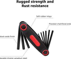 High Quality Multi-Function <b>Mechanic</b> Repair <b>Tool</b> <b>Set</b> Allen Wrench <b>Sets</b> Portable Folding <b>Tools</b> HN-C001 <b>Mechanic</b> Repair To - Product Image 3