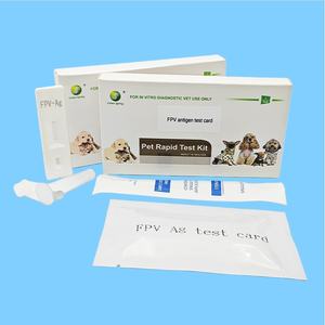 고양이 팬루코페니아 바이러스 항원 검출을 위한 FPV 수의학 검사 키트, 고양이 건강 관리를 위한 2등급 진단 장비 - Product Image 1