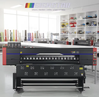 Impresora Eco Solvente de Formato Ancho de 1.8m, Máquina de Impresión Digital de Alta Velocidad con 2 Cabezales de Impresión I3200