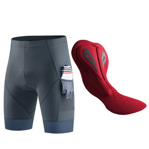 YKYWBIKE con interfaccia elastica imbottita comodi pantaloni da <span class=keywords><strong>bici</strong></span> da strada 2 collant tascabile <span class=keywords><strong>pantaloncini</strong></span> da <span class=keywords><strong>bici</strong></span> Slim per uomo ciclismo <span class=keywords><strong>pantaloncini</strong></span> da bicicletta - Product Image 3