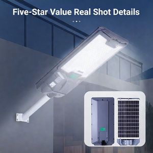 Lámpara Solar LED Integrada para Exteriores con Sensor de Movimiento, Todo en Uno, Resistente al Agua IP65, 600W/800W/1000W, Garantía de 5 Años - Product Image 2