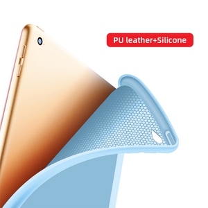 Funda Trasera Triple de Cuero PU y Silicona con Función Auto Wake/Sleep para <span class=keywords><strong>Xiaomi</strong></span> <span class=keywords><strong>Pad</strong></span> <span class=keywords><strong>5</strong></span> Pro <span class=keywords><strong>2022</strong></span> de 12.4 Pulgadas - Product Image 4