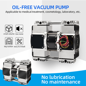 220V/110V 800W-480L 83KPa/นาทีมอเตอร์ AC แรงดันสูงแบบพกพาแรงดันสูงปราศจากน้ำมันปั๊มสุญญากาศ OEM ปรับแต่งได้สำหรับห้องปฏิบัติการ - Product Image 5