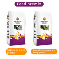Suplemen untuk sapi ternak domba vitamin domba penggemuk kambing suplemen ternak 5% Premix Mineral ternak