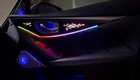 ICarsin pour Infiniti Q50 2013-2024 - Éclairage ambiant dynamique et coloré - Style OEM - Éclairage LED intérieur - Amélioration de l'éclairage - Accessoires de décoration