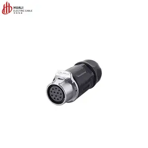 Conector de conector impermeable Lingke cnlinko LP20, enchufe de aviación enchufable Aéreo 2 3 4 7 9 12 Core