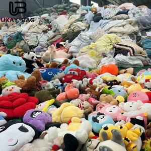 F12 Großhandel Second Hand Soft Stuffed Plüsch puppen Hot Sale Mixed Styles Gebrauchtes Spielzeug für Jungen und Mädchen - Product Image 1