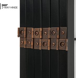 6パネル自立型オフィスパーティションパターンルーム分離仕切りスクリーン - Product Image 6