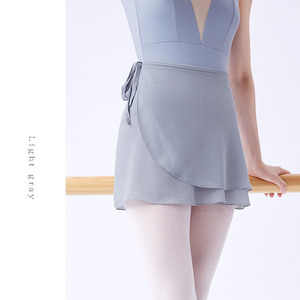 Gonna da Balletto Lunga in Chiffon per Donna, Tutù da <span class=keywords><strong>Ballerina</strong></span> <span class=keywords><strong>con</strong></span> Fibbie Regolabili, Abbigliamento da Danza - Product Image 2