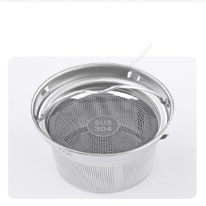 Filtre infuseur à thé réutilisable double couche en acier inoxydable WHY147 pour théière et tasse sous vide – Vente en gros - Product Image 3