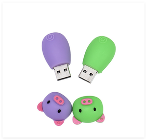Obral besar babi kartun lucu baru pena <span class=keywords><strong>Drive</strong></span> 64GB USB 2.0 U PVC cakram 32GB 16GB 8GB 4GB USB bentuk babi - Product Image 2