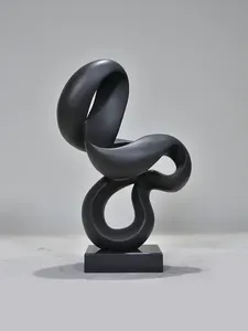 Scultura d'Arte Astratta Moderna e Semplice per Soggiorno, Decorazione Casa, Accessori per Hotel, <span class=keywords><strong>Arredamento</strong></span> per Showroom, Prodotta in Cina Continentale - Product Image 4