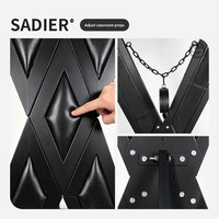 Dispositifs de Contrainte Extrêmes SM en Gros : Chaise de Torture en X Style Crucifixion, Écarteur de Jambes pour Lit, Meubles Couleurs Personnalisées