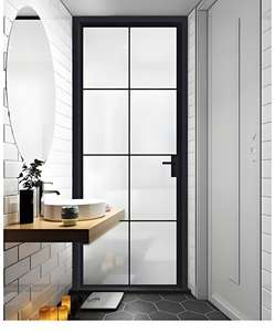 Larga <span class=keywords><strong>vida</strong></span> útil y puertas abatibles de aluminio insonorizadas con diseño de ventanas de persianas especiales - Product Image 2