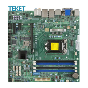 ซูเปอร์ไมโครเมนบอร์ดไมโคร-เอทีเอ็กซ์ X10SLQ ซ็อกเก็ต LGA1150 DDR3 อินเทล <span class=keywords><strong>Q87</strong></span> 6*SATA3 2*RJ45 LAN VGA HDI DVI 4*COM 1*PCI-E 3.0x16 TPM - Product Image 1